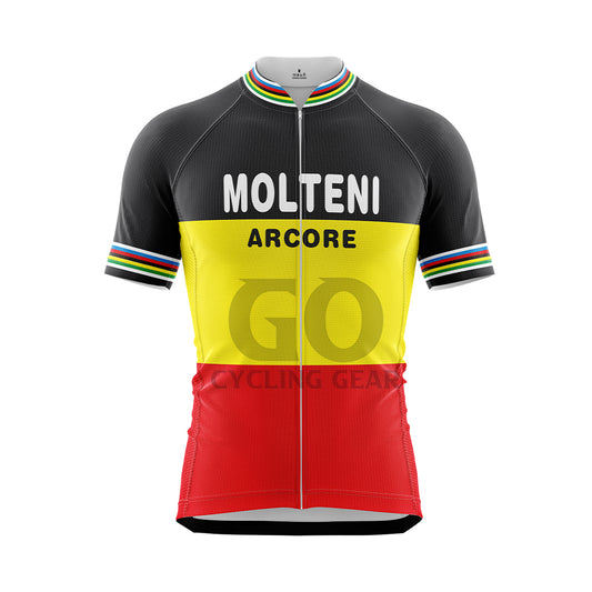 Molteni Arcore Cycling Jersey Belgium Champion-1971 Eddy Merckx