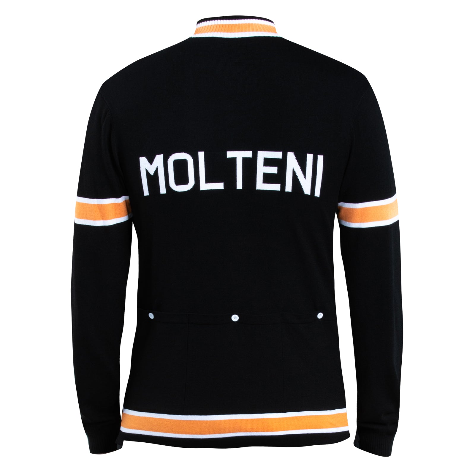 Molteni Retro-Radtrikot aus Merinowolle