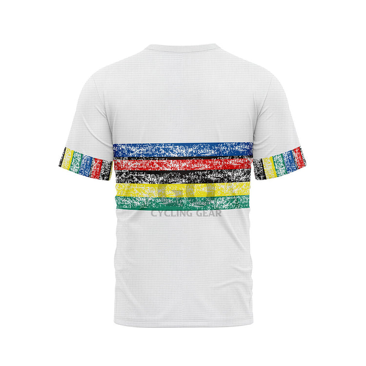 Moreno Argentin World Champion 1986 Cycling T-Shirt Bcak