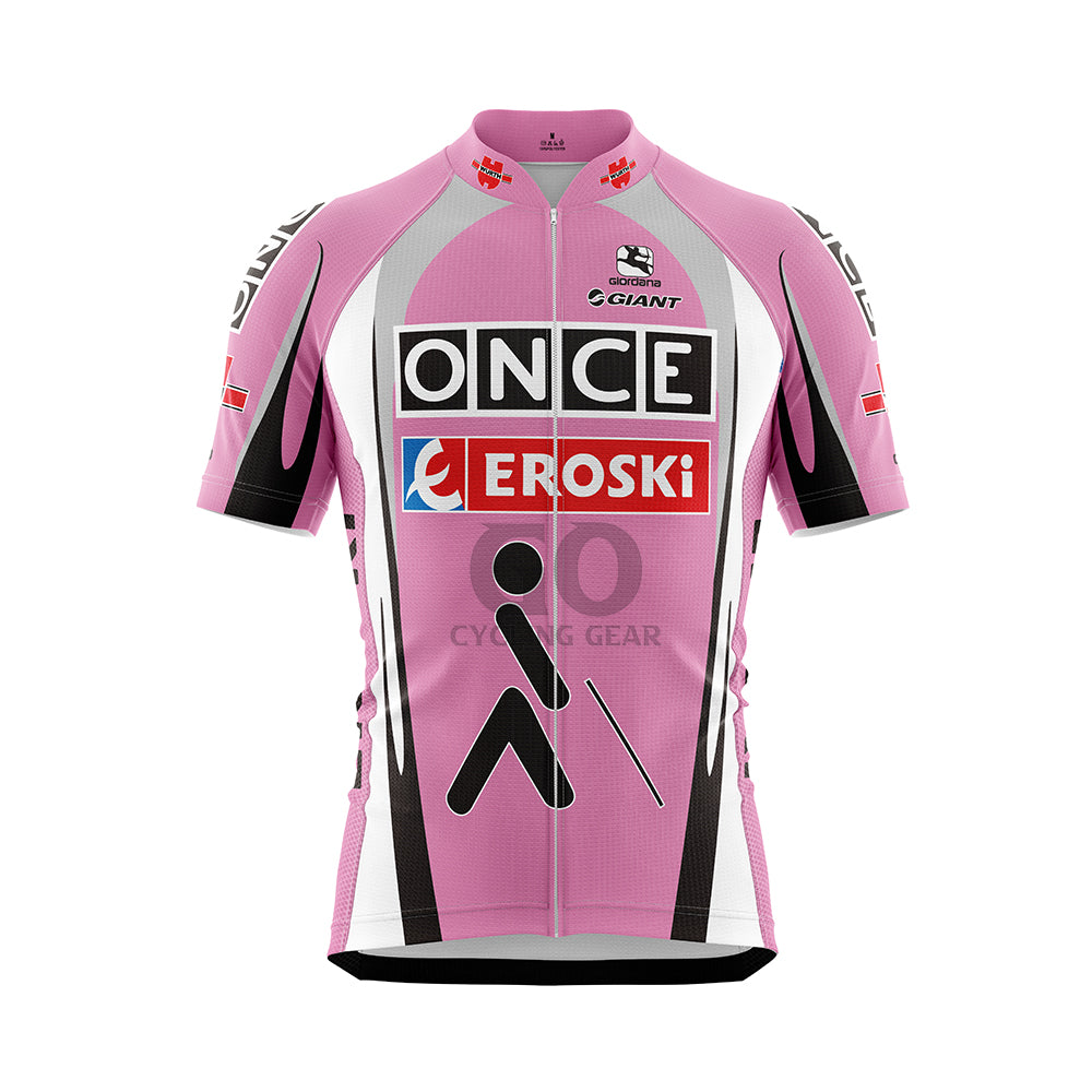 Once Eroski Cycling Jersey Pink