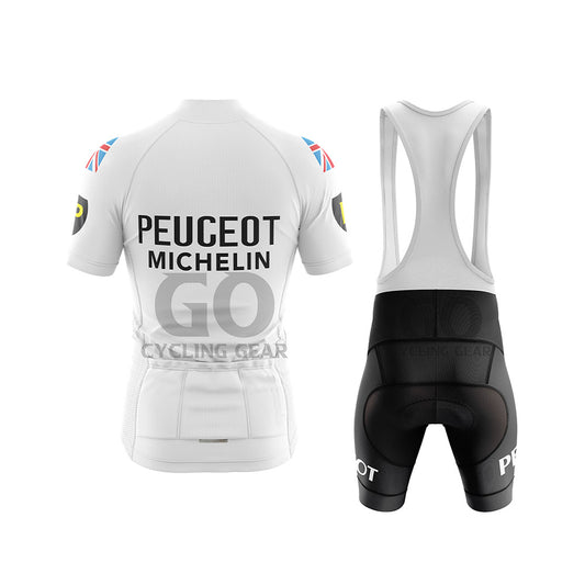 PEUGEOT Michelin -Union Jack UK Vintage Cycling Kit