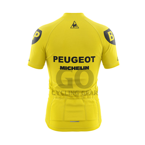 Maillot cycliste PEUGEOT MICHELIN ESSO Tour France 1981 shirt trikot Maillot cycliste PEUGEOT MICHELIN ESSO Tour France 1981 shirt trikot