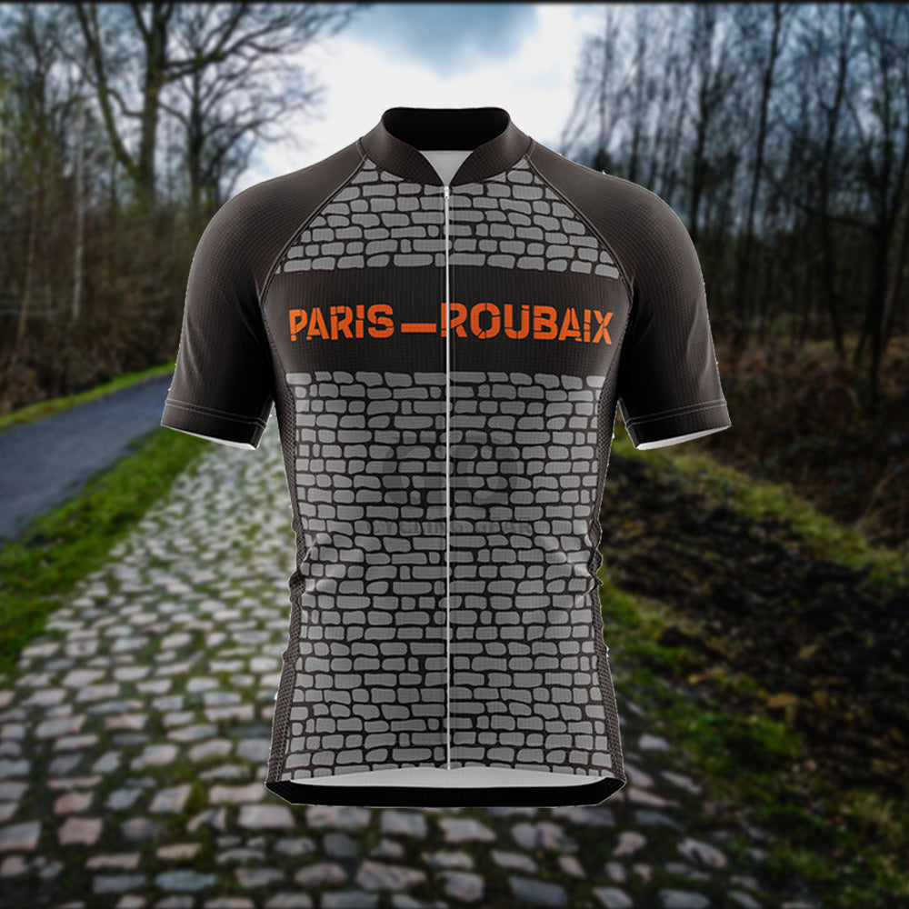 gravel bike jersey Paris-Roubaix Gravel Cycling Jersey