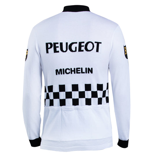 Peugeot BP 1967 Wool Retro Long Sleeve Cycling Jersey