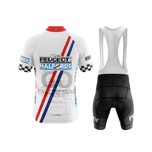Peugeot Halfords Retro Cycling Kit