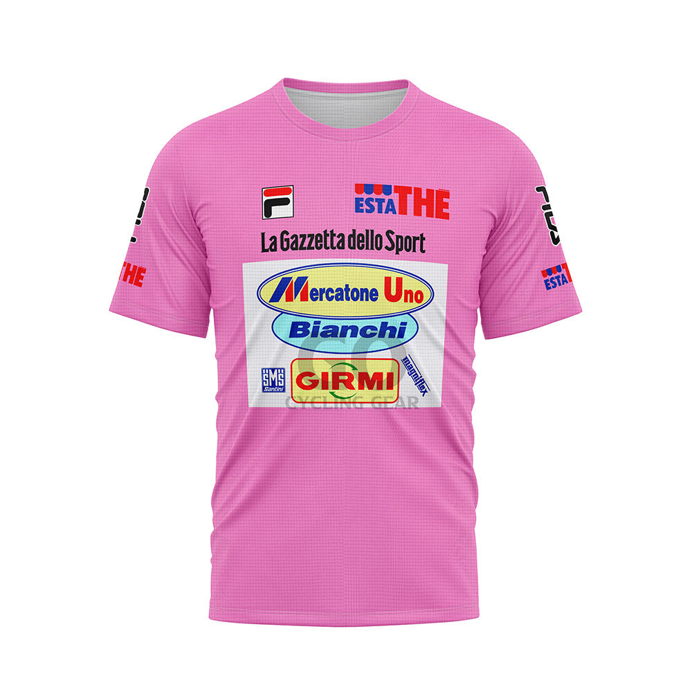 Pink Cycling T-Shirt Giro d'Italia 1998 