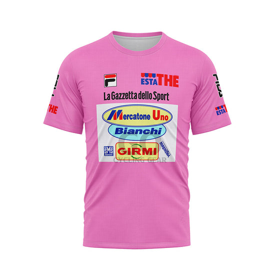 Pink Cycling T-Shirt Giro d'Italia 1998 
