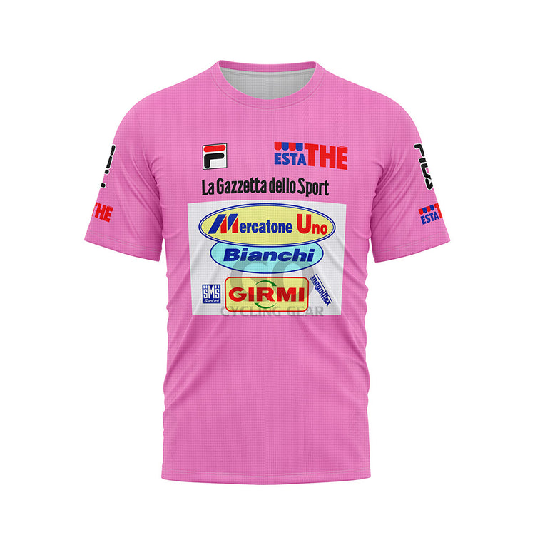 Pink Cycling T-Shirt Giro d'Italia 1998 