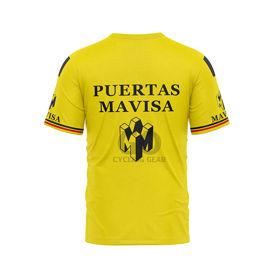Puertas Mavisa Short Sleeve Retro cycling T-Shirt Back