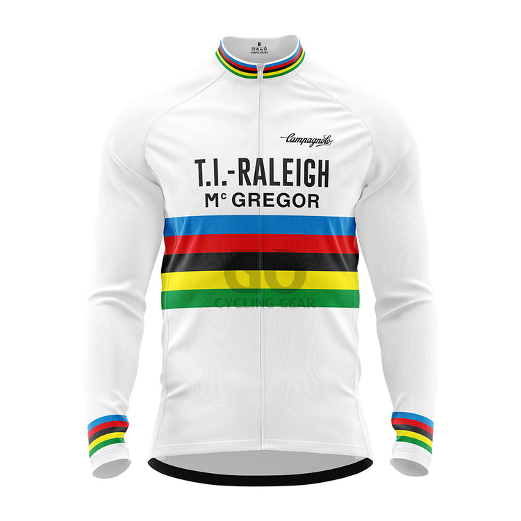 Retro 1978 TI Raleigh-McGregor World Champion Cycling Jersey