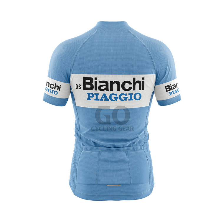 Vintage Bianchi Piaggio Radtrikot