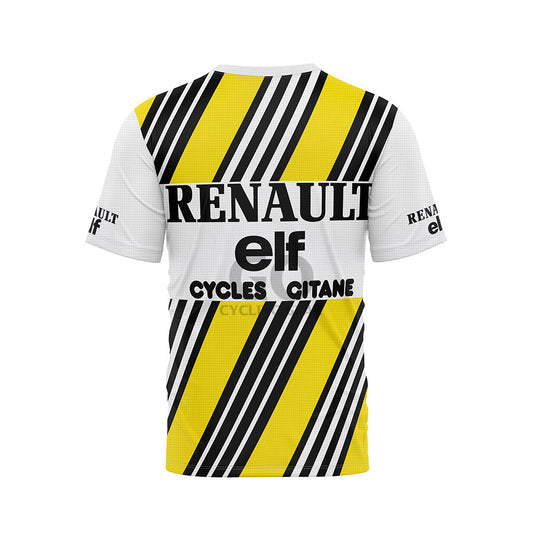 Retro Renault Elf Bike T-Shirt Back