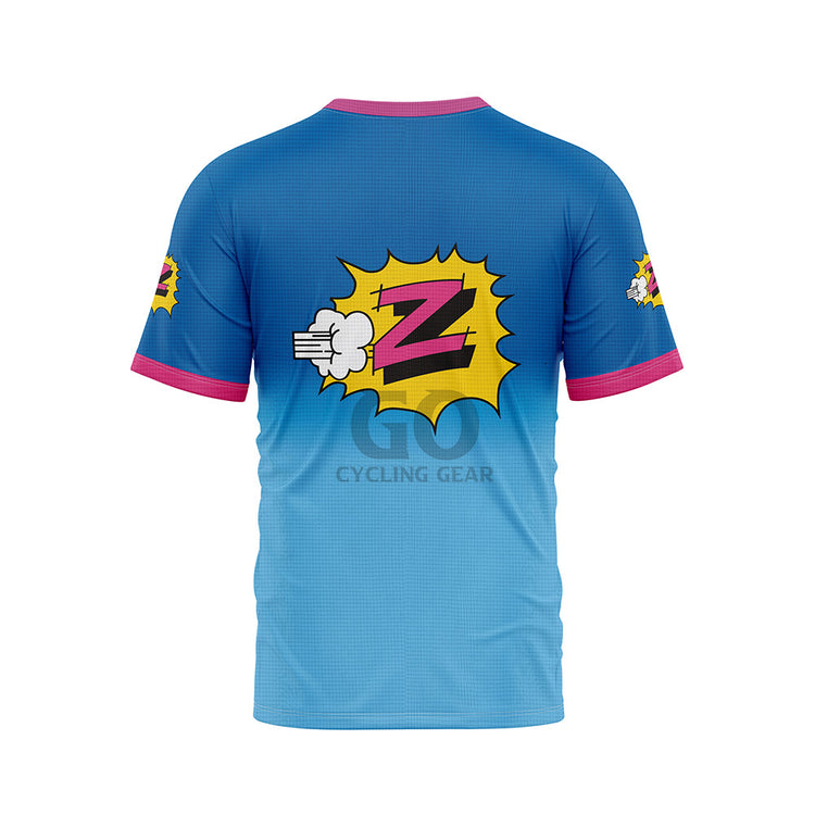 Retro Z Vetements  Cycling T-Shirt Back