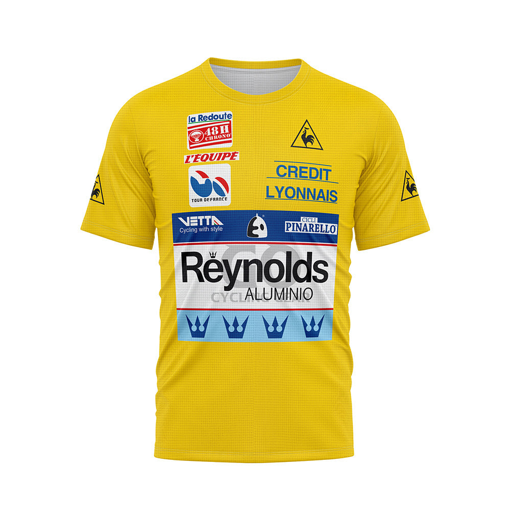 Delgado in the Yellow Jersey of the Tour de France 1988 (1)