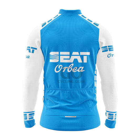 SEAT Orbea Retro Long Sleeve Cycling Jersey 1985