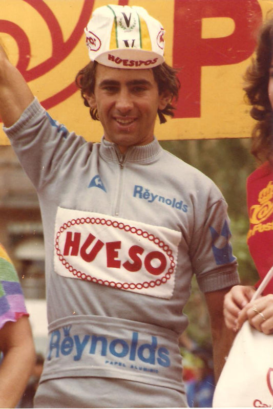 Sabino Angoita HUESO Grey Cycling Jersey Vuelta A Espana 1983