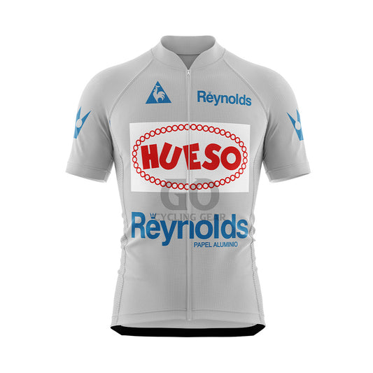 Sabino Angoita HUESO Grey Cycling Jersey Vuelta A Espana 1983