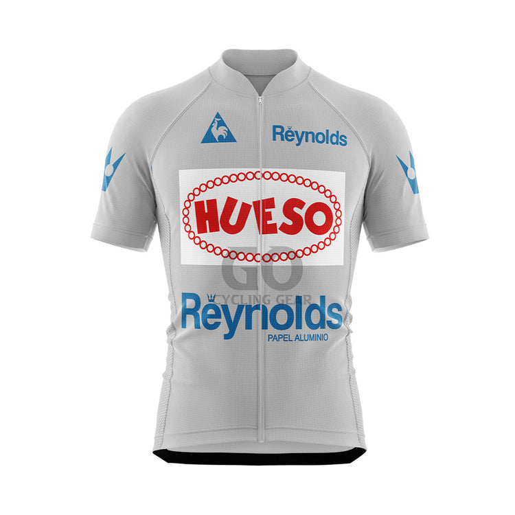 Sabino Angoita HUESO Grey Cycling Jersey Vuelta A Espana 1983