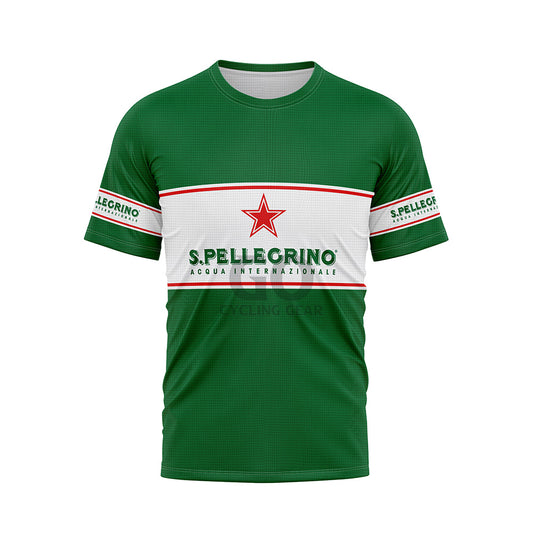 San Pellegrino Beer Blue & Green T-Shirt
