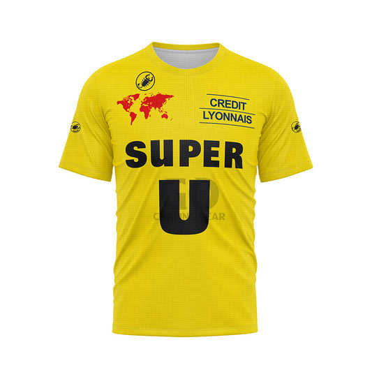 Super U Cycling T-Shirt Laurent Fignon