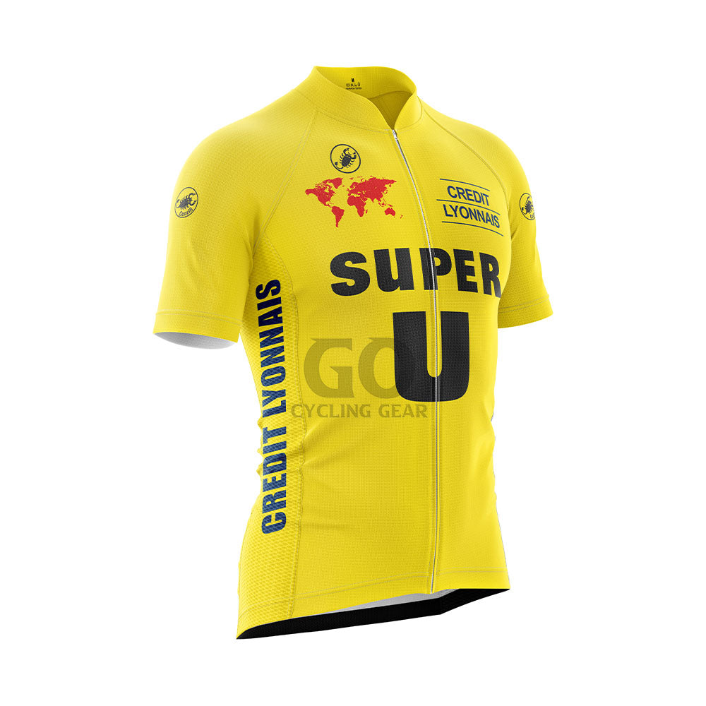 MAILLOT VELO VINTAGE Jersey Cycliste RENAULT Réplica 1980 MAILLOT VELO VINTAGE Jersey Cycliste RENAULT Réplica 1980