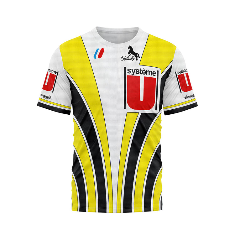 Super U Cycling T-Shirt Laurent Fignon