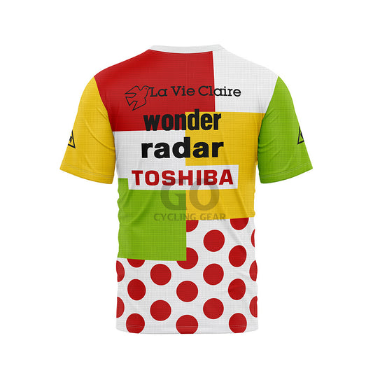 TDF 1985 La Vie Claire Cycling T-Shirt