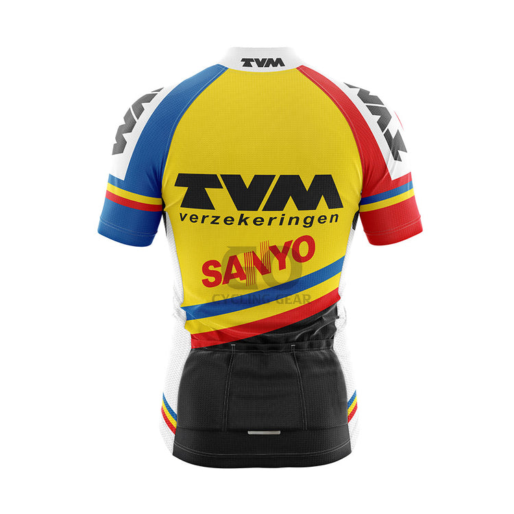 TVM Sanyo Verzekeringen Retro Cycling Jersey 1991
