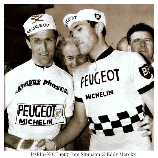 Tom Simpson Paris-Nice 1967 Eddy Merckx