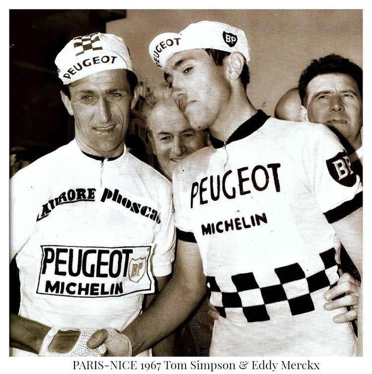 Tom Simpson Paris-Nice 1967 Eddy Merckx