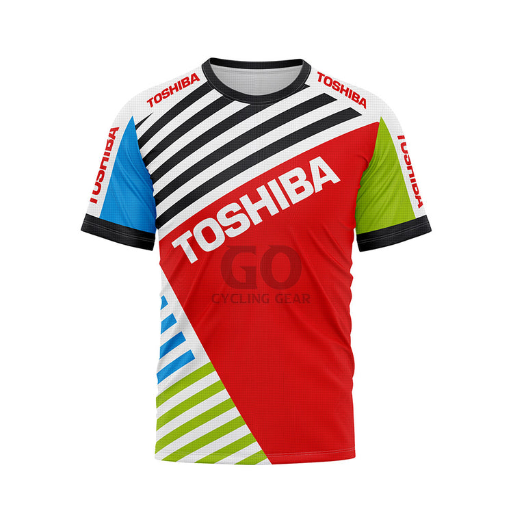 Toshiba 1990 Retro Cycling Tee