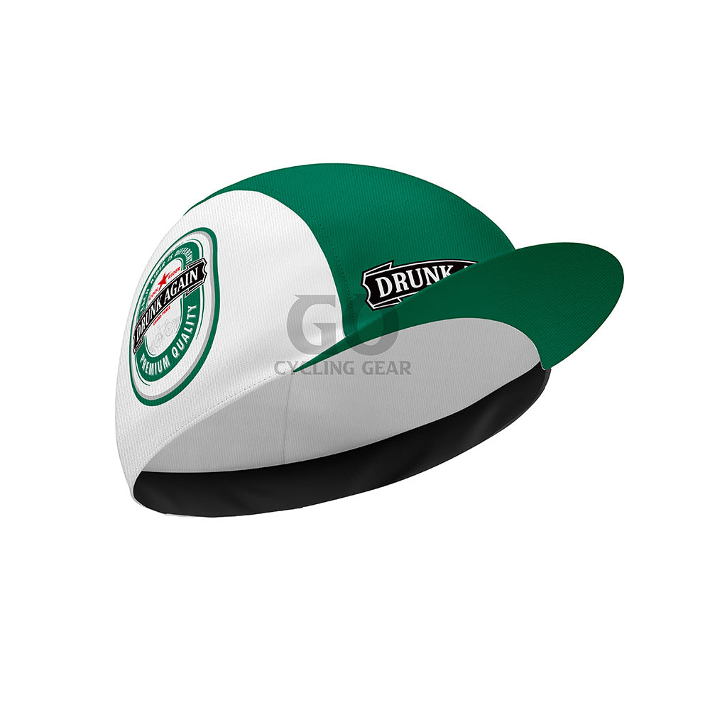 Green and white cycling cap
Drunk_Again_Cycling_Hat