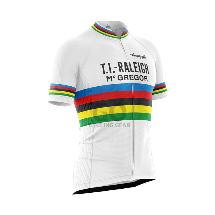 Vintage 1978 TI Raleigh-McGregor World Champion Cycling Jersey