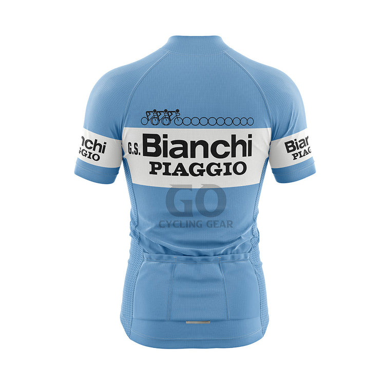 Vintage Bianchi Piaggio Radtrikot