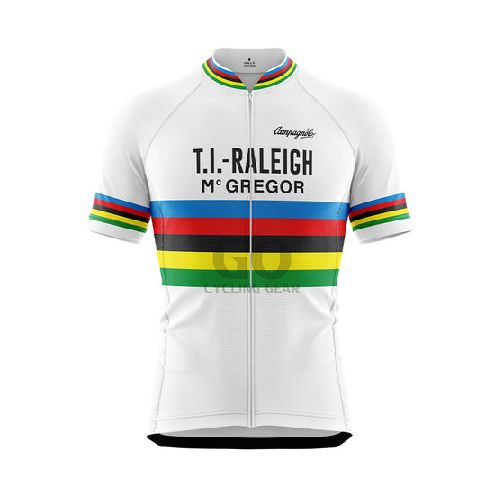 Vintage 1978 TI Raleigh-McGregor World Champion Cycling Jersey