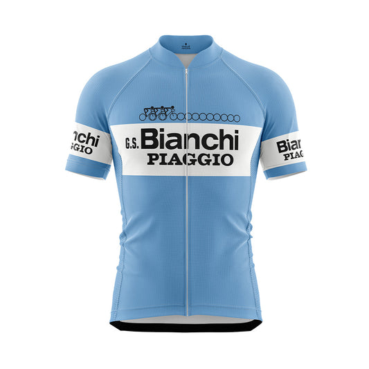 Vintage Bianchi Piaggio Cycling Jersey