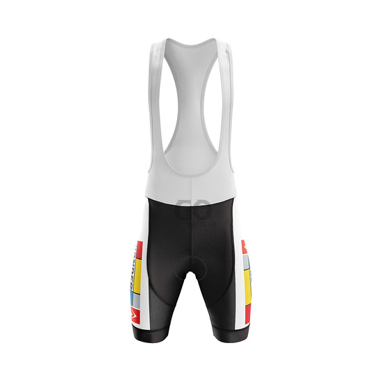 Wonder Radar La Vie Claire Retro Cycling Pants with white bib