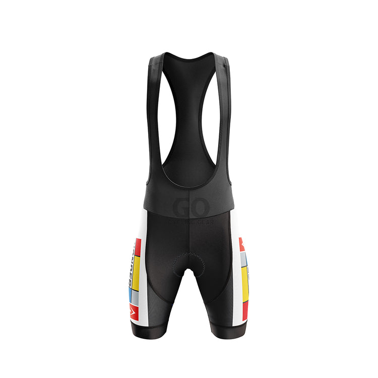 Wonder Radar La Vie Claire Retro Cycling Pants with black bib