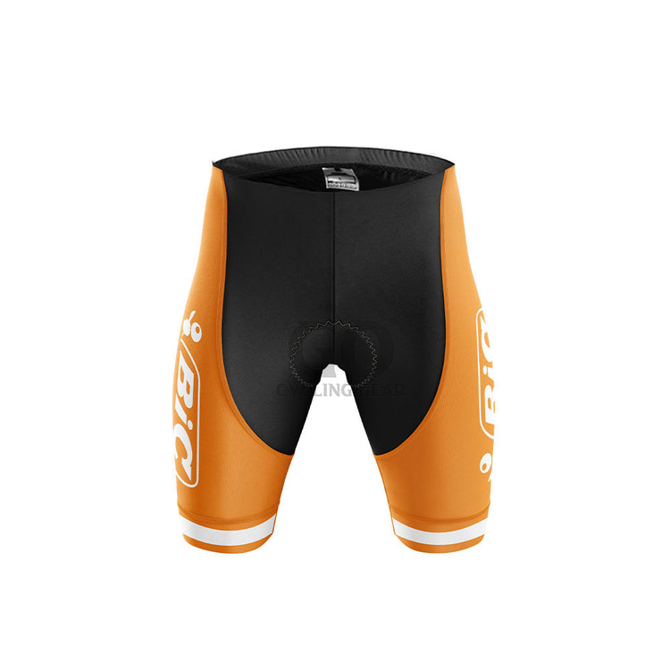 Team Bic Retro Cycling Bib Short