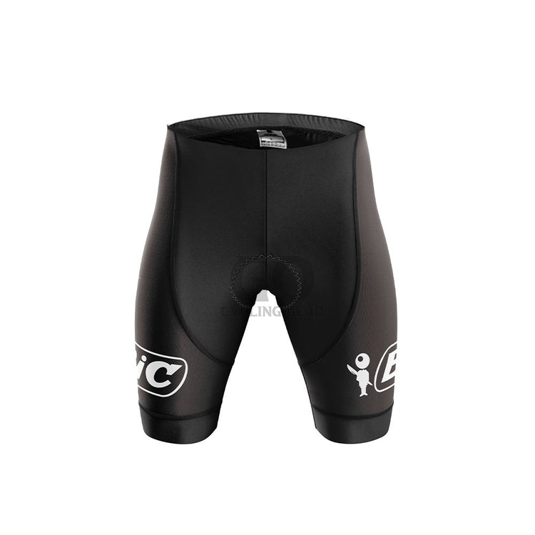 Team Bic Retro Cycling Bib Short