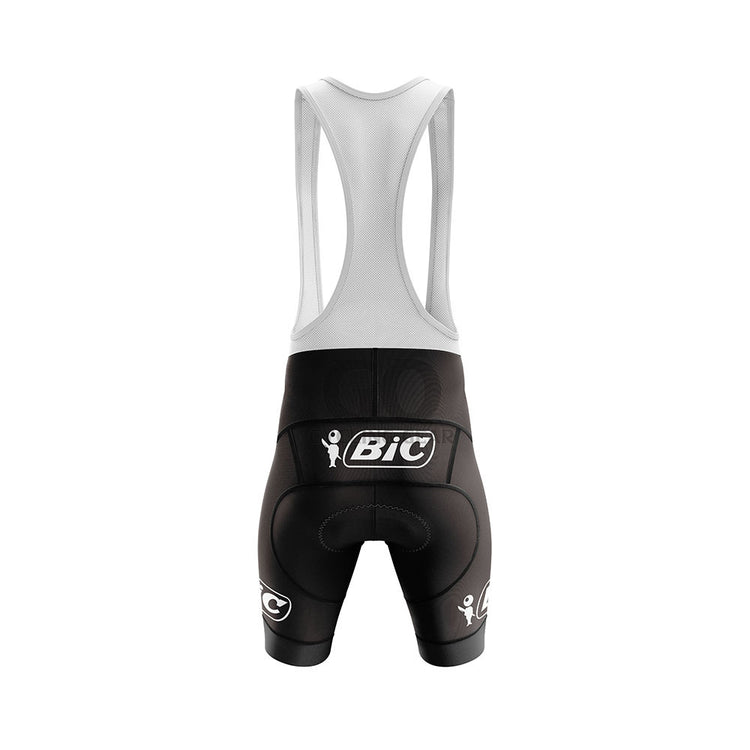 Team Bic Retro Cycling Bib Short