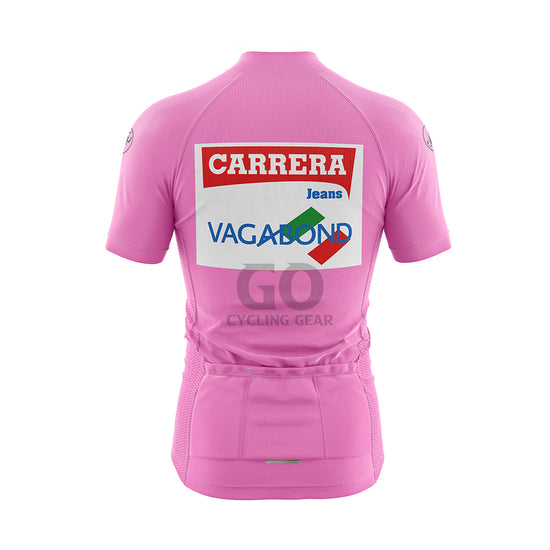 Maglia Rosa Carrera Jeans Pink Jersey Giro d’Italia 1986