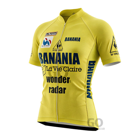 la vie claire wonder radar women's 1986 yellow jersey side