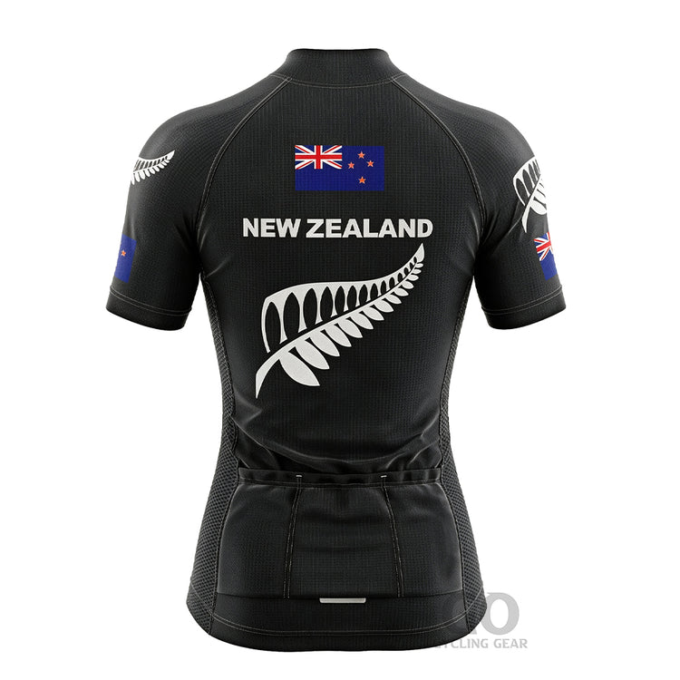 new zealand women's cycling jersey back