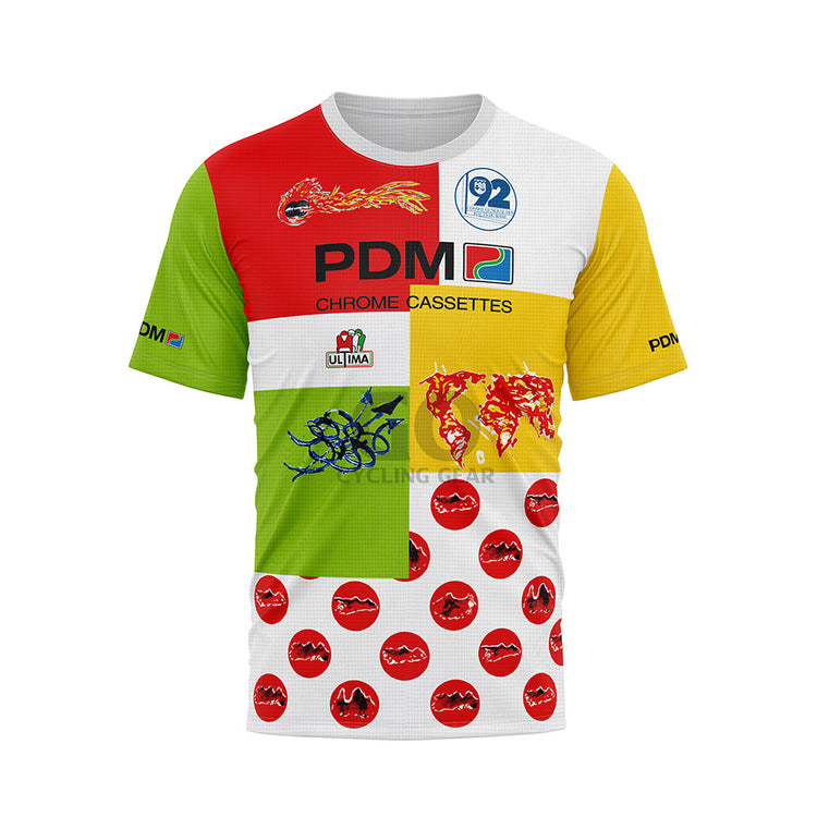 PDM Team Retro Cycling T-Shirt