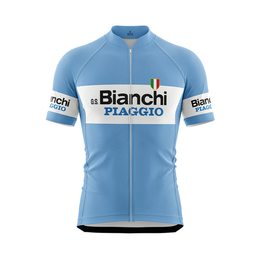 Vintage Bianchi Piaggio Cycling Jersey
