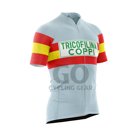 TRICOFILINA COPPI Cycling Jersey 1959 Winner Of The France